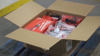 3 Parcel Boxes – 69 Pcs – Tool Accessories – Conditionally Assessed Milwaukee Tools Returns (Conditions in Manifest)