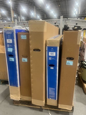 1 Pallet – 5 Pcs – LED/LCD TVs – Refurbished (GRADE A) – VIZIO