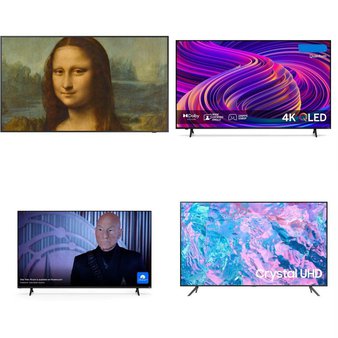 3 Pallets – 15 Pcs – LED/LCD TVs – Refurbished (GRADE A, GRADE B) – VIZIO, Samsung