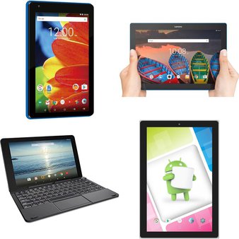 10 Pcs – Tablets – Refurbished (GRADE C) – RCA, NEXTBOOK, Sprout Channel, LENOVO