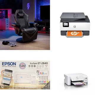 Pallet – 19 Pcs – All-In-One, Projector, Inkjet, Other – Customer Returns – EPSON, iLive, HP, Garmin