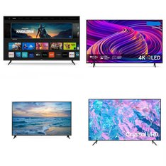 3 Pallets – 15 Pcs – LED/LCD TVs – Refurbished (GRADE A, GRADE B) – Samsung, VIZIO, Onn, LG