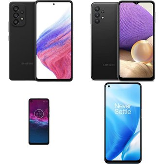 Box – 25 Pcs – Phones – Customer Returns (Plug and Play Tested) – Samsung, Metro by T-Mobile, TCL, Motorola