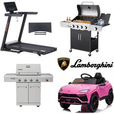 Pallet - 6 Pcs - Vehicles, Grills & Outdoor Cooking, Unsorted, Exercise & Fitness - Customer Returns - Hikiddo, UHOMEPRO, Hommow, Nexgrill