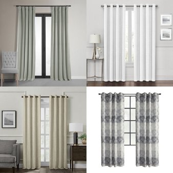 Pallet – 276 Pcs – Decor, Curtains & Window Coverings, Kitchen & Dining – Mixed Conditions – Private Label Home Goods, Eclipse, Keeco, Fieldcrest
