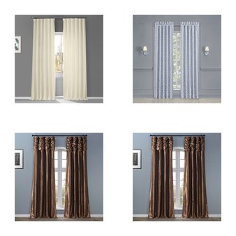 CLEARANCE! Pallet – 297 Pcs – Curtains & Window Coverings, Decor – Mixed Conditions – Sun Zero, Eclipse, Fieldcrest, CHF