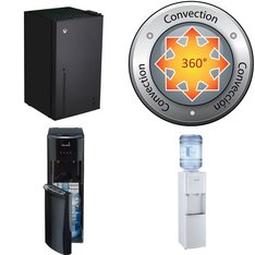 Pallet - 7 Pcs - Bar Refrigerators & Water Coolers, Freezers, Heaters, Refrigerators - Customer Returns - Primo Water, HISENSE, Dyna-Glo, Xbox