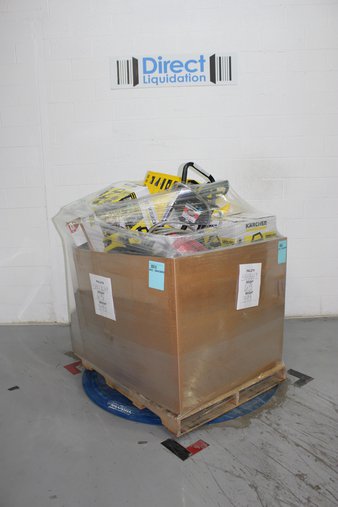 Pallet – 34 Pcs – Tool Accessories, Pressure Washers, Patio – Customer Returns – Trilink Saw Chain, Karcher, Sterling, Hyper Tough