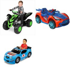 Pallet – 4 Pcs – Vehicles – Customer Returns – Spider-Man, Adventure Force, YAMAHA