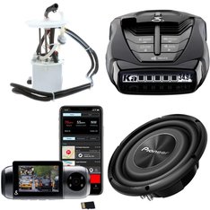 Pallet - 118 Pcs - Automotive Accessories, Automotive Parts, Power, Back up & Dashboard Cameras - Customer Returns - AutoDrive, EverStart, Auto, Pioneer