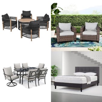 6 Pallets – 572 Pcs – New Action Figures, Boardgames, Puzzles & Building Blocks, Sheets, Pillowcases & Bed Skirts, Bath – New and New Damaged Box – Walmart