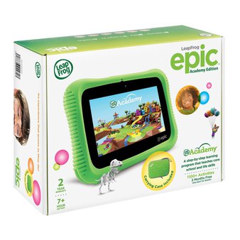 27 Pcs – Leap Frog 6022 Epic Academy Edition Learning Tablet – Green – Refurbished (GRADE A)