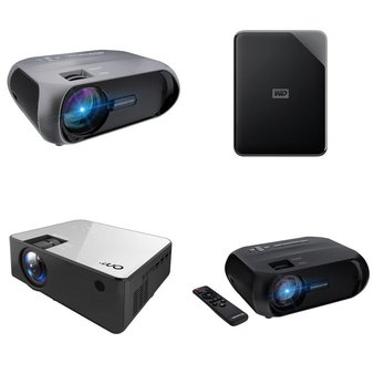 Pallet – 277 Pcs – Projector, Keyboards & Mice, Other, Unsorted – Open Box Customer Returns – Monster, Logitech, Rocketbook, Roku
