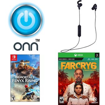 Pallet – 562 Pcs – Microsoft, Nintendo, Other, In Ear Headphones – Customer Returns – Onn, Ubisoft, Electronic Arts, Microsoft