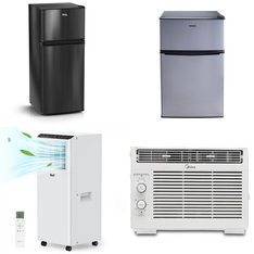 Pallet - 9 Pcs - Air Conditioners, Bar Refrigerators & Water Coolers, Refrigerators - Overstock - DuraComfort, Galanz