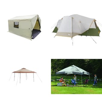 Pallet – 7 Pcs – Camping & Hiking – Customer Returns – Ozark Trail, Coleman, Slumberjack