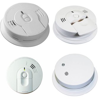Pallet – 535 Pcs – Smoke Alarms & CO Detectors – Customer Returns – Kidde