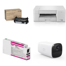 Pallet - 142 Pcs - Ink, Toner, Accessories & Supplies, Cordless / Corded Phones, All-In-One - Open Box Customer Returns - HP, EPSON, VTECH, Canon