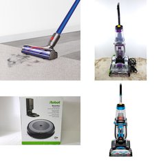 Pallet – 10 Pcs – Vacuums – Damaged / Missing Parts / Tested NOT WORKING – Bissell, Dyson, iRobot Roomba, Shark