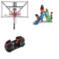 Pallet – 3 Pcs – Outdoor Sports, Exercise & Fitness – Customer Returns – MGA Entertainment, Silverback, FitRx