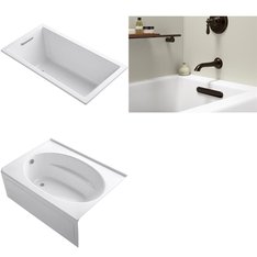 Pallet - 3 Pcs - Kitchen & Bath Fixtures, Hardware - Customer Returns - Kohler