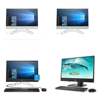 10 Pcs – All In One Computers – Refurbished (GRADE A) – HP, DELL