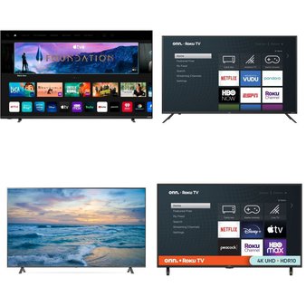 8 Pallets – 89 Pcs – Certified Refurbished – TVs
