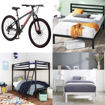 Pallet – 19 Pcs – Cycling & Bicycles, Bedroom, Patio & Outdoor Lighting / Decor, Camping & Hiking – Overstock – Huffy, Mainstays, Eco Border