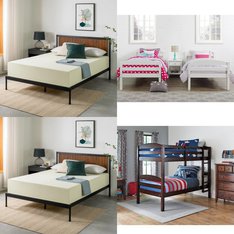 Pallet - 9 Pcs - Mattresses, Bedroom, Kids, Office - Overstock - Zinus, Mainstay's