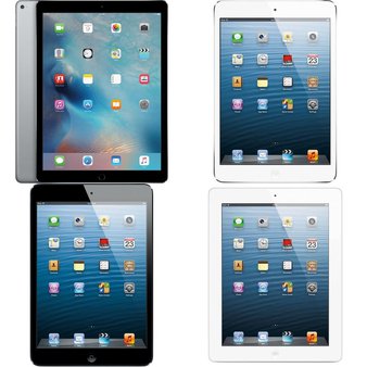 10 Pcs – Refurbished Apple iPads (GRADE A – Original Box) – Models: MD531LL/A, ME276LL/A, MD911LL/A, 3A553LL/A – Tablets