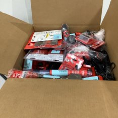 3 Parcel Boxes - 129 Pcs - Tool Accessories, Power Tools - Conditionally Assessed Milwaukee Tools Returns (Conditions in Manifest)