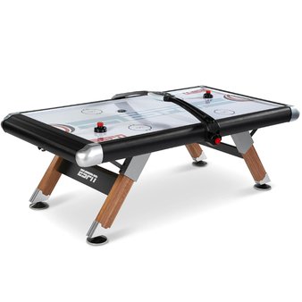 Pallet – ESPN AWH096_068E Belham Collection 8 Ft. Air Powered Hockey Table, Black – Game Room – Customer Returns – ESPN