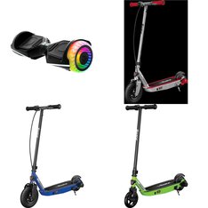 Pallet - 7 Pcs - Powered, Vehicles, Trains & RC - Customer Returns - Razor, Razor Power Core, The Fast and the Furious, Jetson