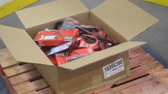 3 Parcel Boxes – 110 Pcs – Hand Tools, Tool Accessories – Conditionally Assessed Milwaukee Tools Returns (Conditions in Manifest)
