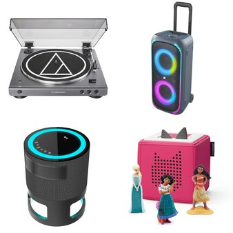6 Pallets – 182 Pcs – DVD & Blu-ray Players, Speakers, Accessories, Powered – Customer Returns – Onn, Philips, onn., tonies