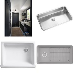 Pallet - 15 Pcs - Kitchen & Bath Fixtures, Hardware - Customer Returns - Kohler, ProFlo, Toto, KINDRED