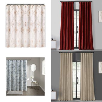 Pallet – 379 Pcs – Decor, Curtains & Window Coverings, Bath, Bath & Body – Mixed Conditions – Eclipse, Sun Zero, Achim Imports, Achim Home Furnishings