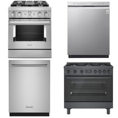 4 Pcs - Ovens / Ranges - New - KitchenAid, LG, Bosch