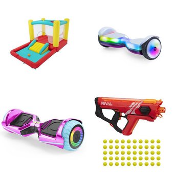 Pallet – 29 Pcs – Action Figures, Vehicles, Trains & RC, Dolls, Water Guns & Foam Blasters – Customer Returns – Wizkids, New Bright, Play Day, National Geographic