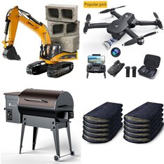 Pallet - 28 Pcs - Drones & Quadcopters Vehicles, Covers, Mattress Pads & Toppers, Camping & Hiking, Powered - Customer Returns - Idoo, HoverStar, Holy Stone, Xiamen Huoshiquan Import & Export Co. Ltd