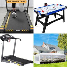 Pallet - 8 Pcs - Unsorted, Exercise & Fitness, Game Room, Vehicles - Customer Returns - Best Choice Products, MARNUR, VIRNAZ, MaxKare