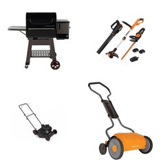 Pallet - 15 Pcs - Patio & Outdoor Lighting / Decor, Trimmers & Edgers, Mowers, Hedge Clippers & Chainsaws - Customer Returns - Mm, Worx, Hyper Tough, Hart