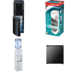 Pallet - 11 Pcs - Bar Refrigerators & Water Coolers, Freezers, Humidifiers / De-Humidifiers - Customer Returns - Primo Water, HISENSE, Honeywell