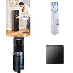 Pallet – 10 Pcs – Bar Refrigerators & Water Coolers, Freezers – Customer Returns – Primo Water, HISENSE, Primo