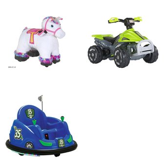 Pallet – 4 Pcs – Vehicles – Customer Returns – Flybar, STABLE BUDDIES, UNBRANDED