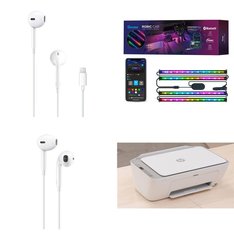 APPLE SPECIAL! 1 Pallet - 500 Pcs - In Ear Headphones, Automotive Accessories, Inkjet - Untested Customer Returns - Apple, Skullcandy, Govee, HP