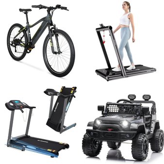 Pallet – 6 Pcs – Cycling & Bicycles, Exercise & Fitness, Vehicles, Unsorted – Customer Returns – Costway, GEARSTONE, Hikiddo, Hyper Bicycles