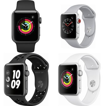 127 Pcs – Apple Watch Gen 3 – Refurbished (GRADE A) – Models: MTF02LL/A, MQL42LL/A, MQK12LL/A, MTF22LL/A