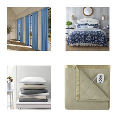 6 Pallets - 1523 Pcs - Curtains & Window Coverings, Decor, Bath, Rugs & Mats - Like New or New Customer Returns - JC Penney