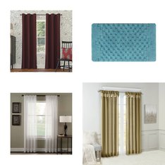 Pallet - 204 Pcs - Curtains & Window Coverings, Jeans, Pants & Shorts, Bath, Underwear, Intimates, Sleepwear & Socks - Mixed Conditions - Sun Zero, French Toast, Columbia, Unmanifested Bedding